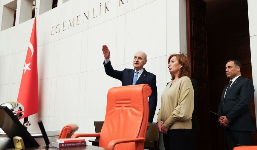 TBMM Başkanı Kurtulmuş, İspanya Temsilciler Meclisi Başkanı Armengol ile ortak basın toplantısı