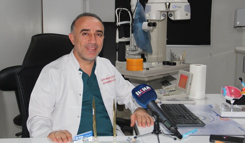 Göz Sağlığı ve Hastalıkları Uzmanı Güzel : Telefonla büyüyen çocuklar görme kaybı riskiyle karşı karşıya