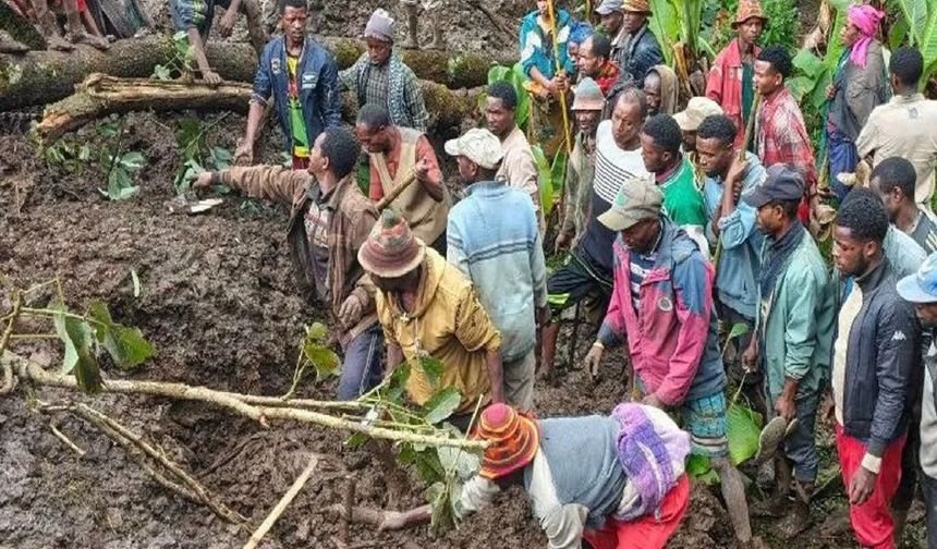 Etiyopya’da heyelan: Ölü sayısı 125’e yükseldi