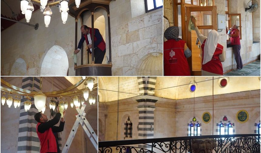 Gaziantep'te vakıf camileri Kadir Gecesi ve bayrama hazırlandı