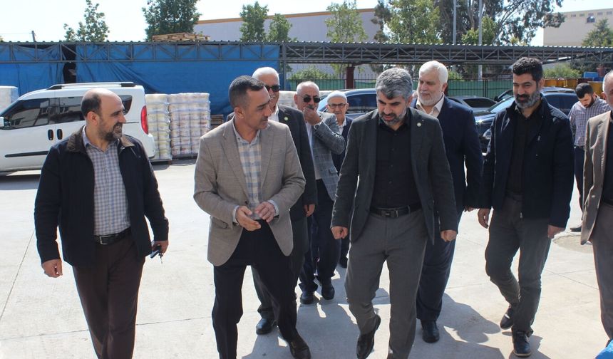 HÜDA PAR Mersin Milletvekili Faruk Dinç’ten yoğun ziyaret programı