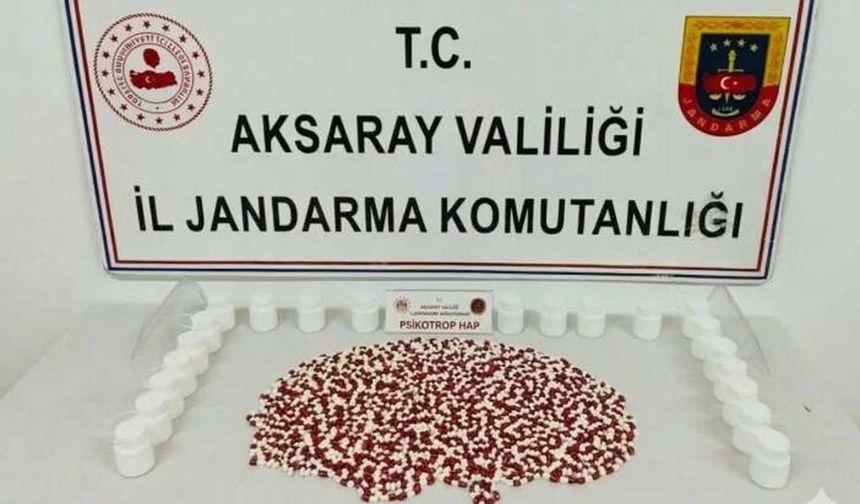 Konya Aksaray yolunda uyuşturucu operasyonu